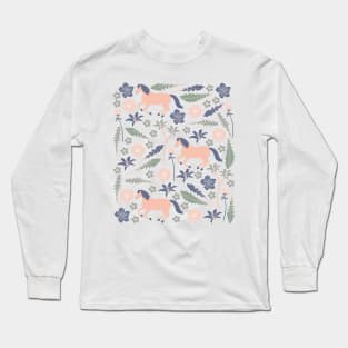 Mares Among Lilies (Arcadia) Long Sleeve T-Shirt